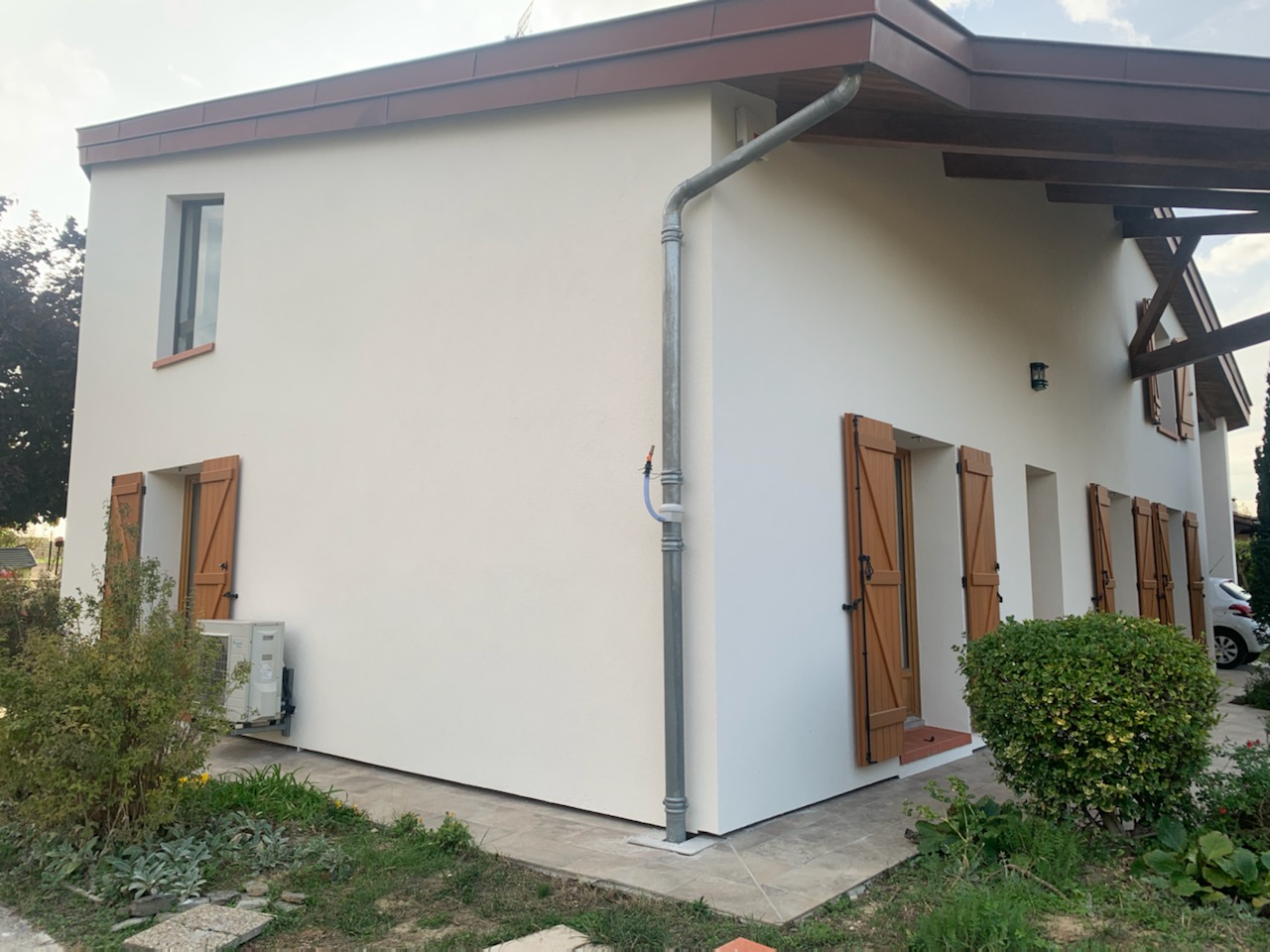 Isolation thermique par l'extérieur – Maison individuelle de 165 m²